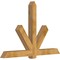 Ekena Millwork Kennewick Rough Sawn Timber Gable Bracket, Western Red Cedar, 84"W x 56"H x 6"D x 6"F, 16/12 Pitch GBW084X56X0606KEN00RWR - alternate 3